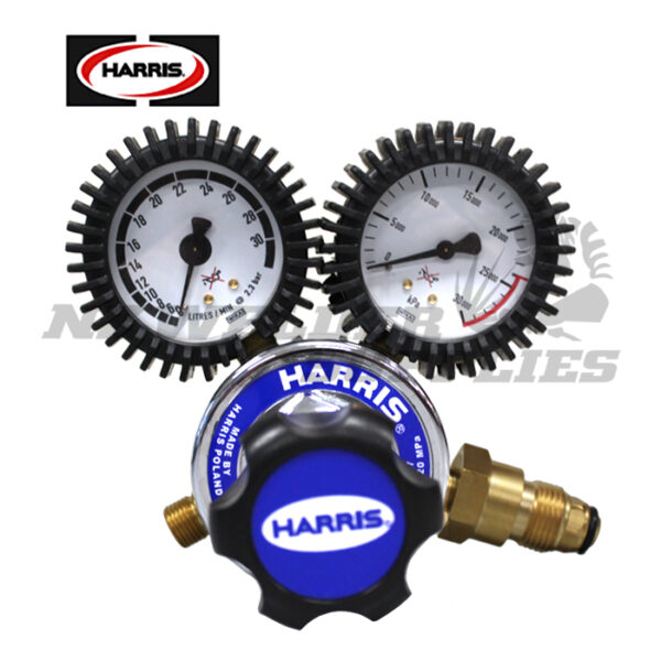 Harris 825 Regulator Argon Twin Gauge NZ Welder Supplies